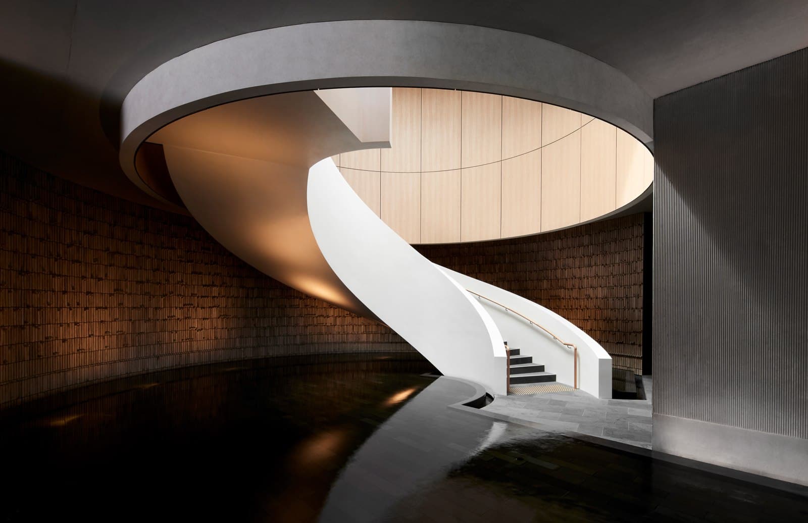 Alba Thermal Springs architectural interior